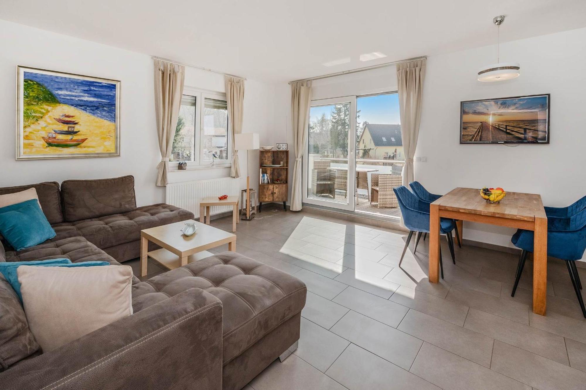 Villen Am See - Villa Petra Whg Bansin Korswandt Ngoại thất bức ảnh