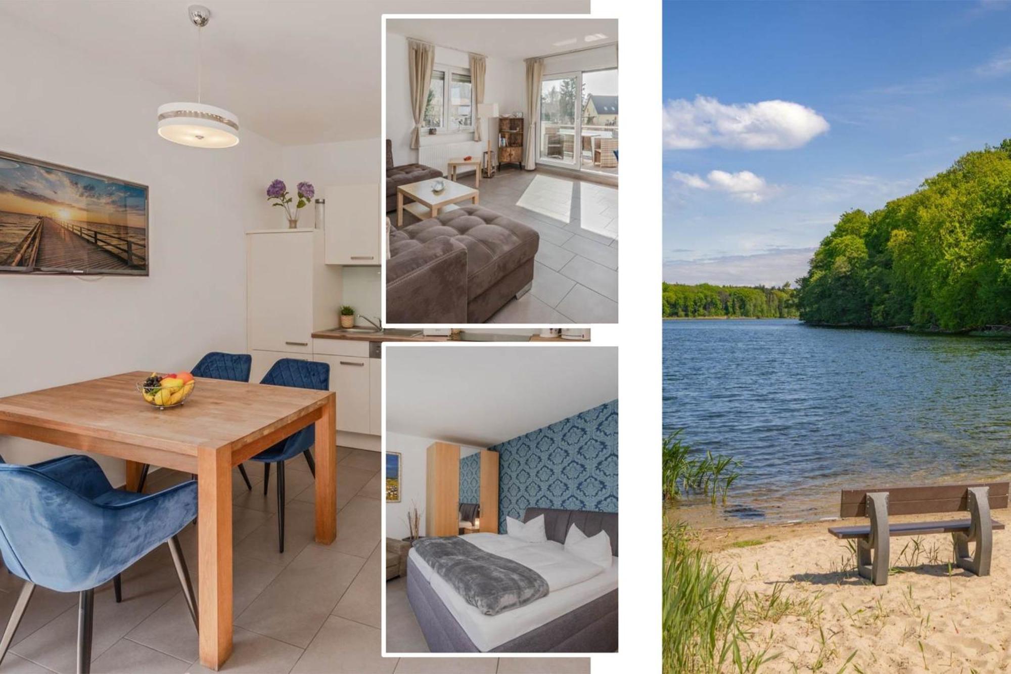 Villen Am See - Villa Petra Whg Bansin Korswandt Ngoại thất bức ảnh